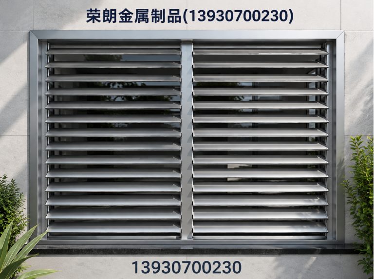 任丘市锌钢百叶窗展示图